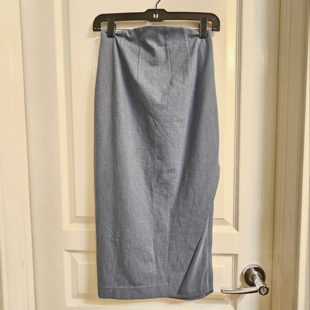 Side Slit Pencil Skirt